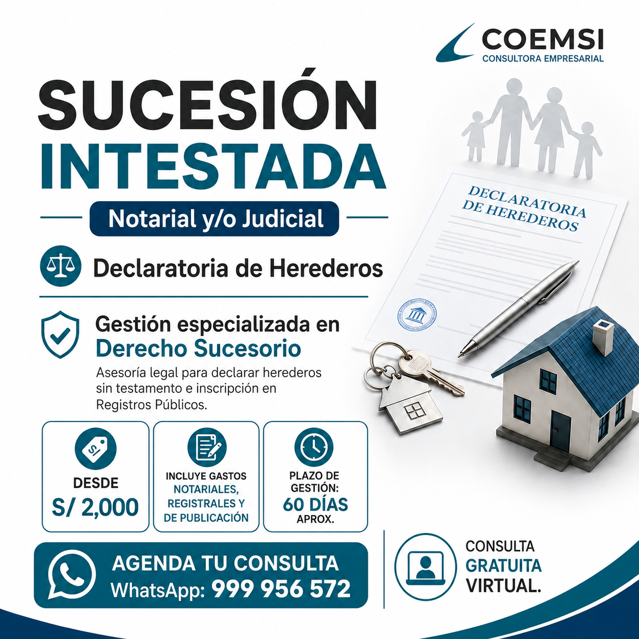 Sucesión intestada COEMSI